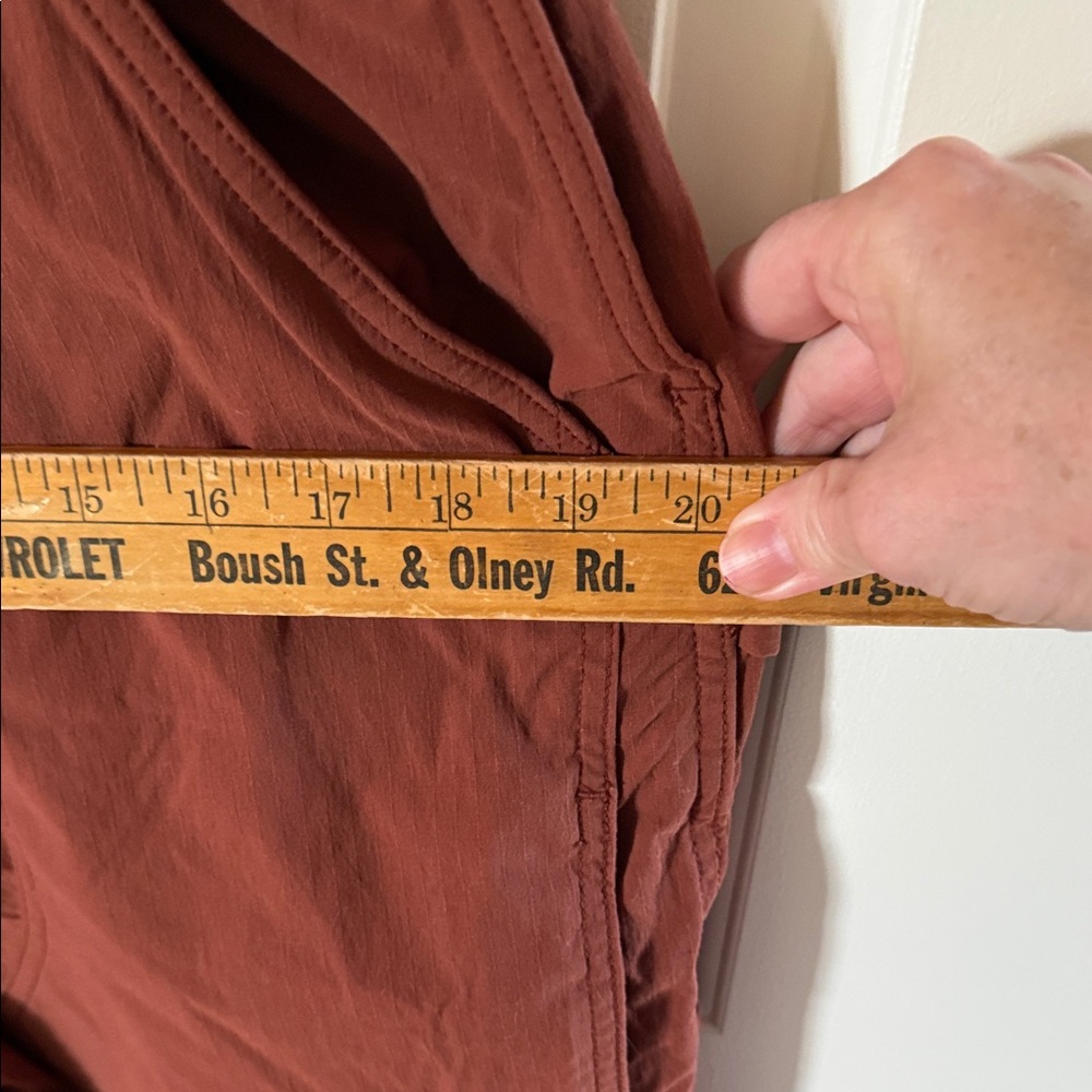Duluth Trading Co Women's Rust Brown Utility Overalls - Picture 3 of 4
